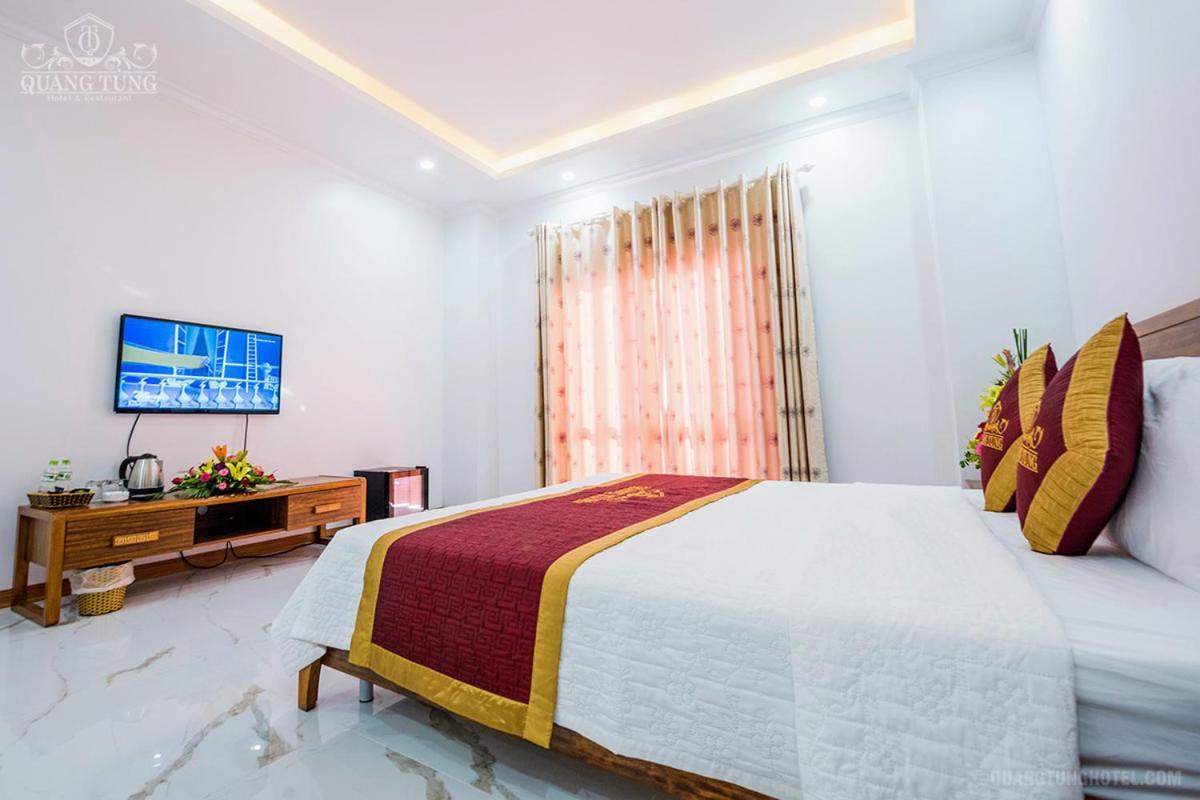 Quang Tung Hotel Dong Khe Sau Bagian luar foto