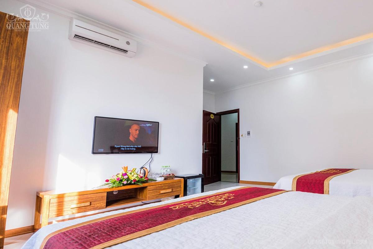 Quang Tung Hotel Dong Khe Sau Bagian luar foto