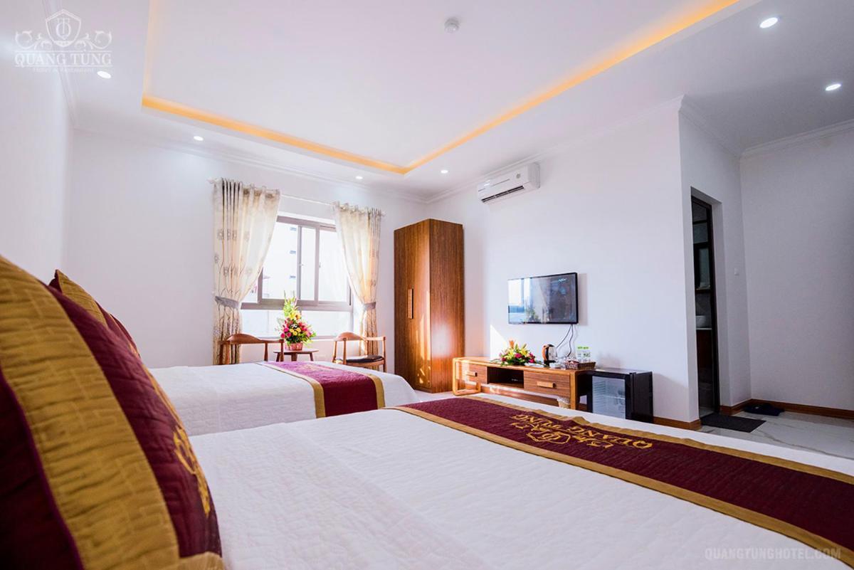 Quang Tung Hotel Dong Khe Sau Bagian luar foto