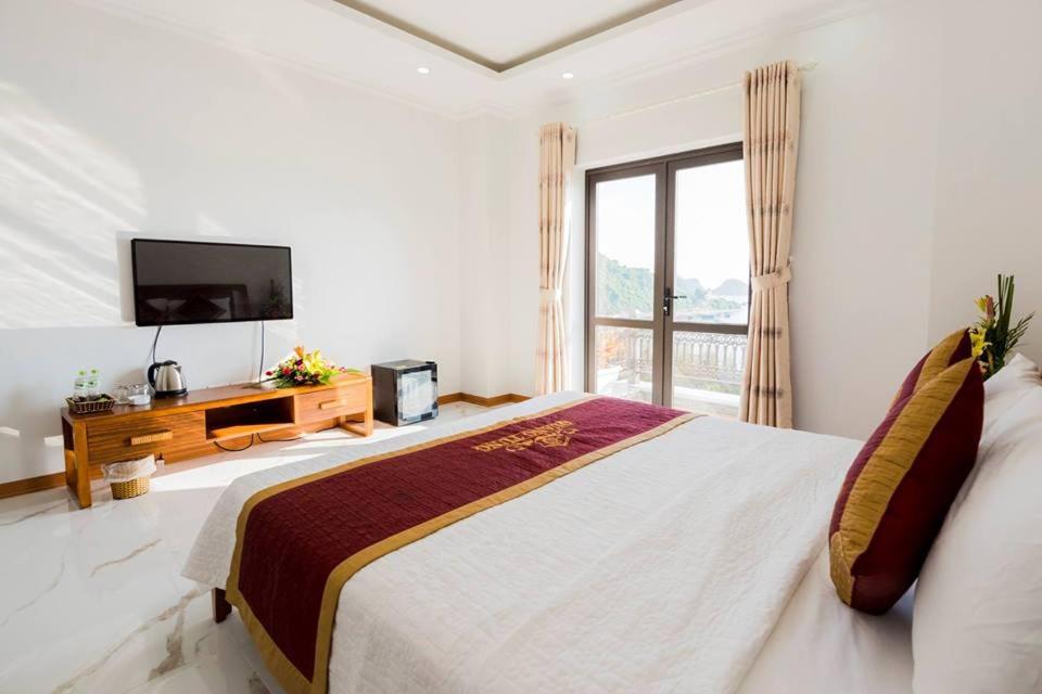 Quang Tung Hotel Dong Khe Sau Bagian luar foto