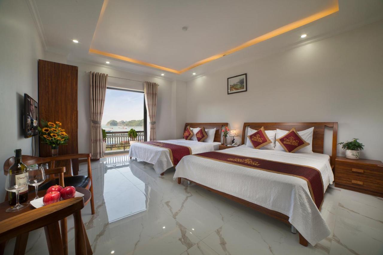 Quang Tung Hotel Dong Khe Sau Bagian luar foto