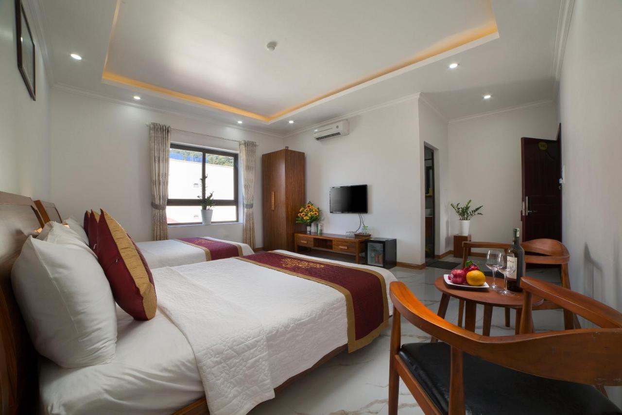 Quang Tung Hotel Dong Khe Sau Bagian luar foto
