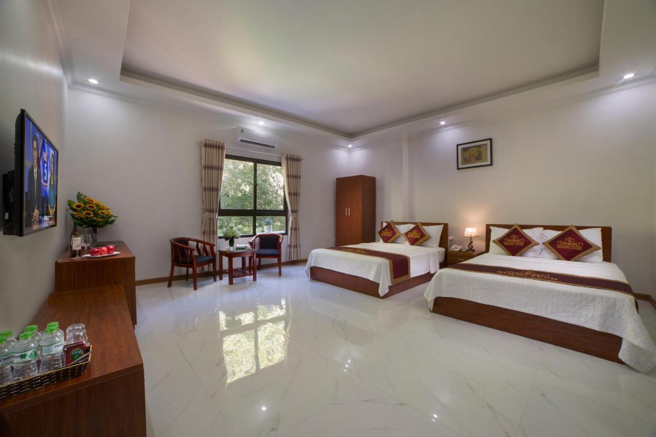 Quang Tung Hotel Dong Khe Sau Bagian luar foto