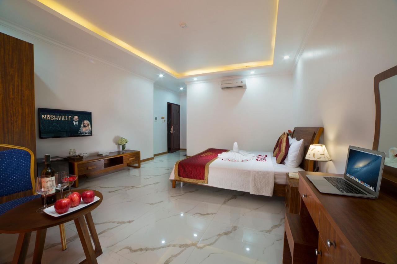 Quang Tung Hotel Dong Khe Sau Bagian luar foto