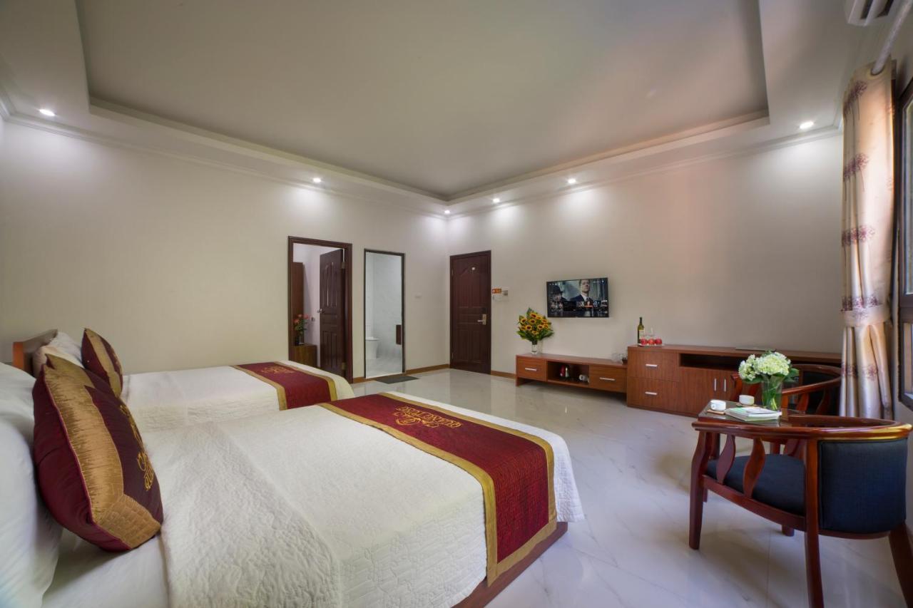 Quang Tung Hotel Dong Khe Sau Bagian luar foto