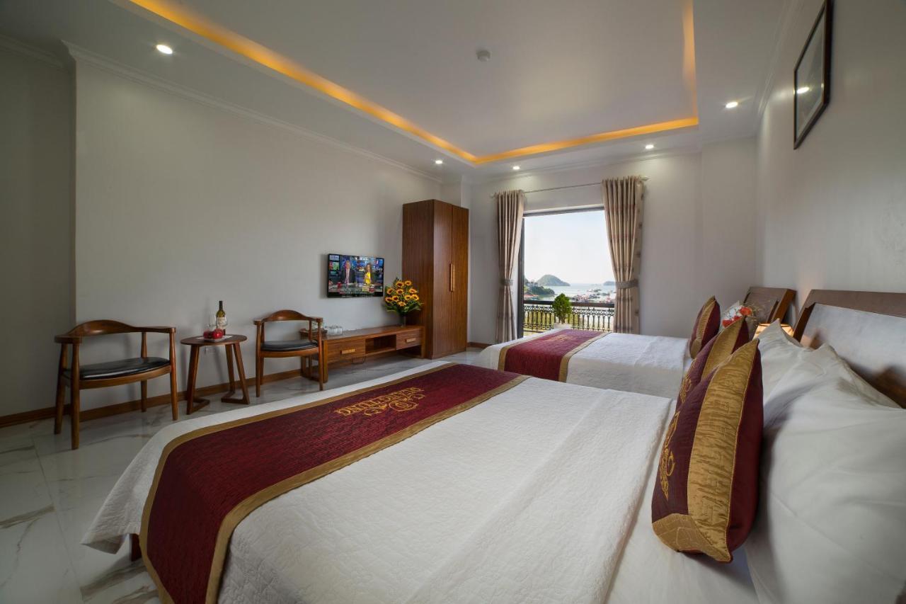 Quang Tung Hotel Dong Khe Sau Bagian luar foto